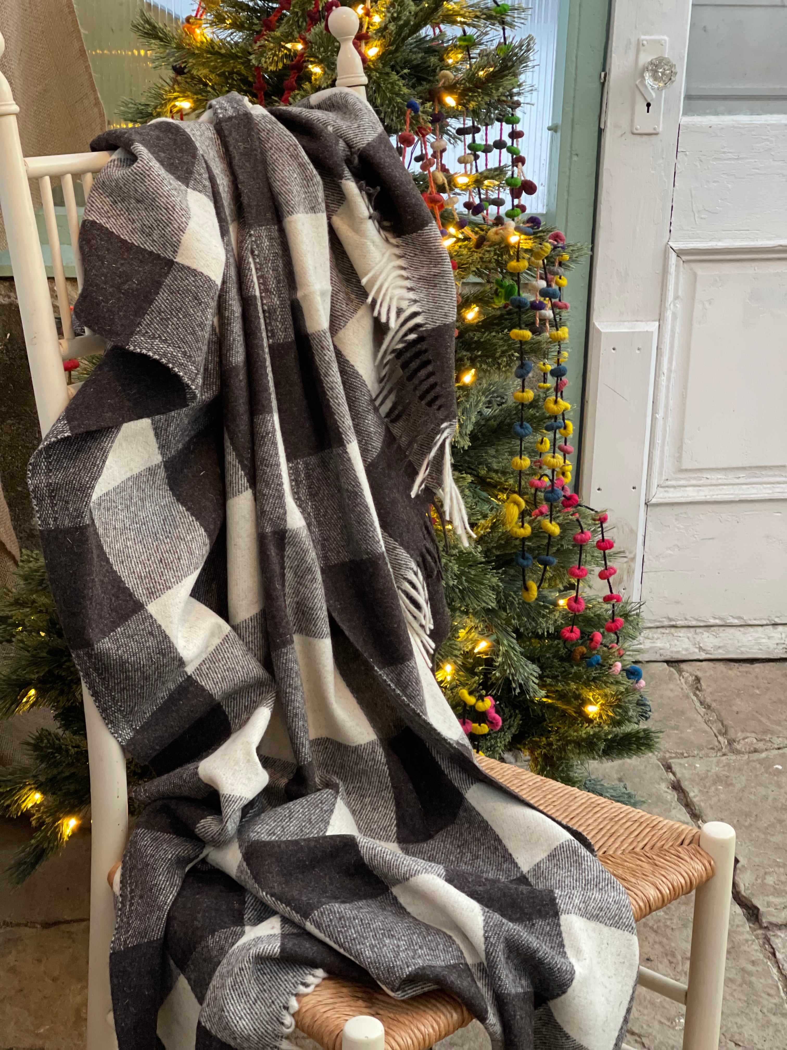 Oaxacan Wool Blanket | Prado de Lana Sheep Farm Yarn & Wool Shoppe
