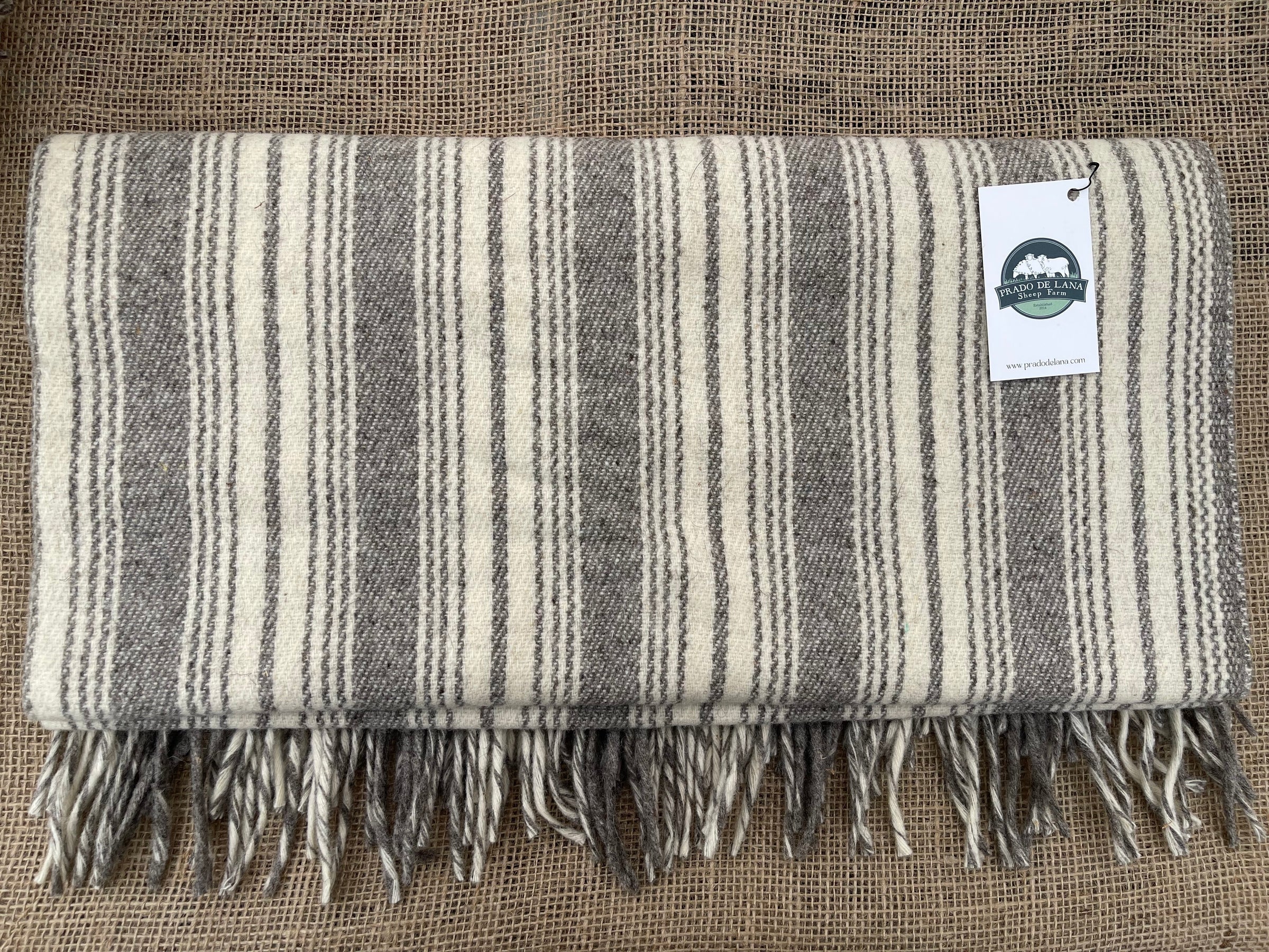 Oaxacan Wool Blanket | Prado de Lana Sheep Farm Yarn & Wool Shoppe
